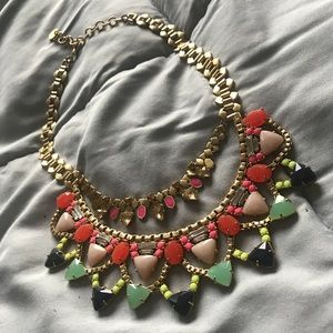 Stella and Dot Fanella Statement Necklace